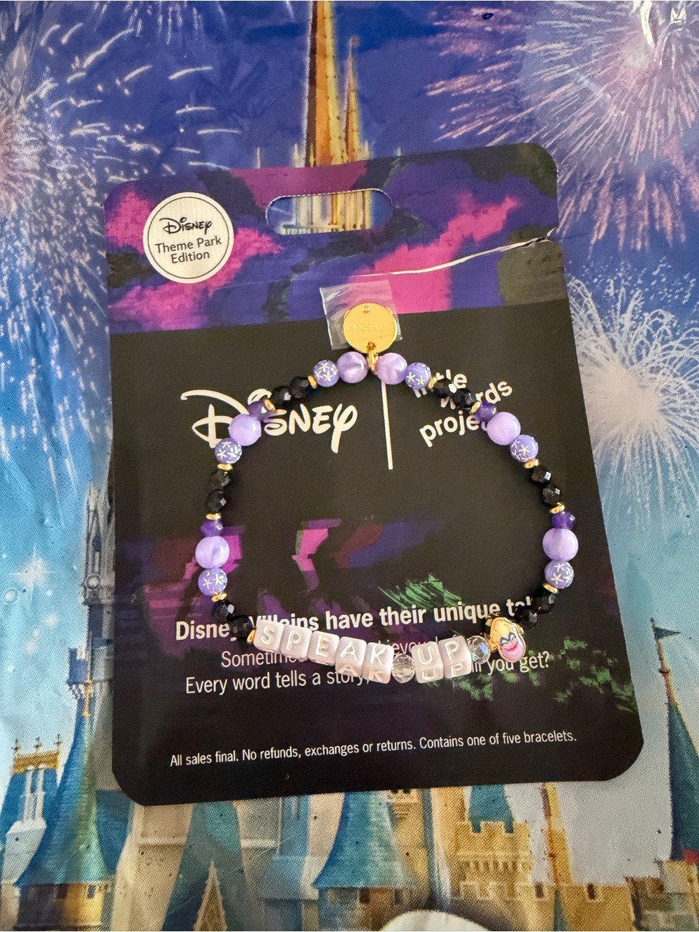 Disney Parks Little Words Project Mystery Disney Villains URSULA SPEAK UP